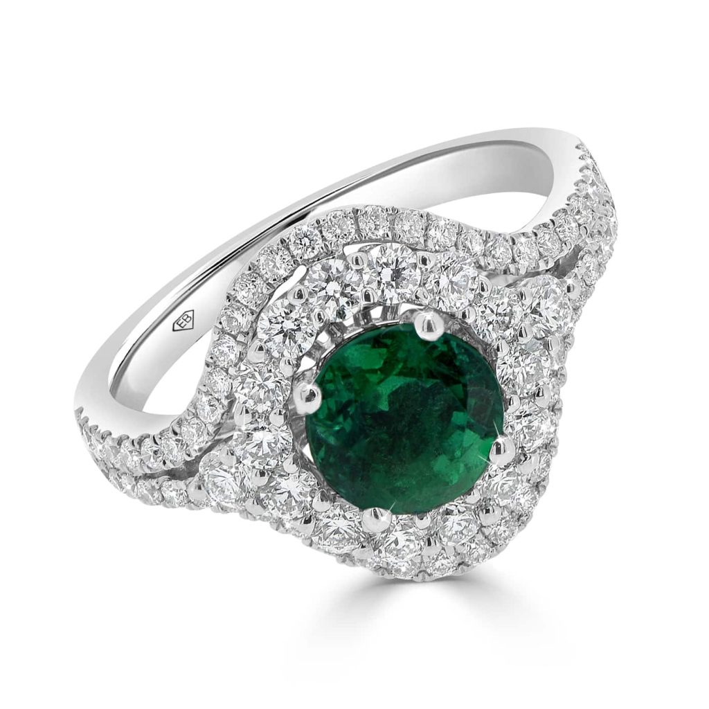 Emerald Dress Ring