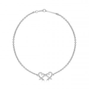 Double Heart Bracelet