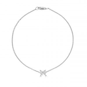 Gold Bracelet with Marquise Diamonds