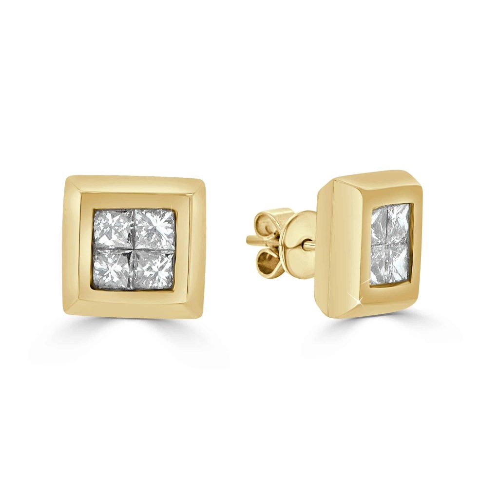 Diamond earrings