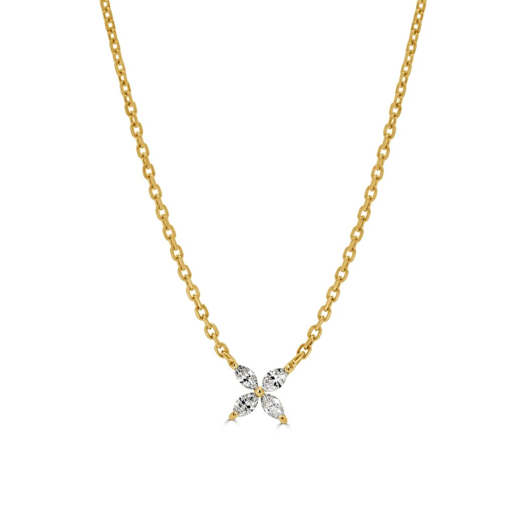 Marquise Diamond Necklace