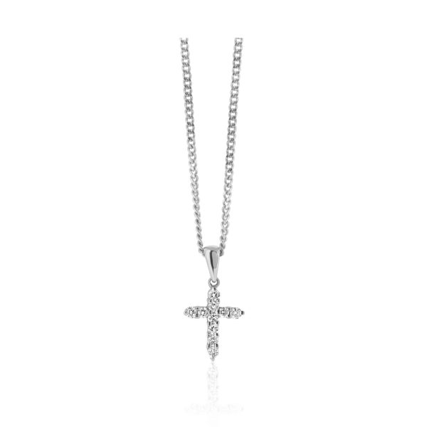 Diamond religious pendant 18Kt