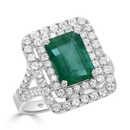 Emerald Dress Ring