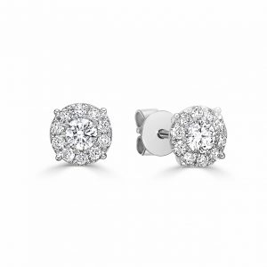 Brilliant Cut Diamond Stud Earrings