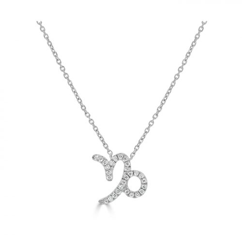Capricorn Diamond Necklace
