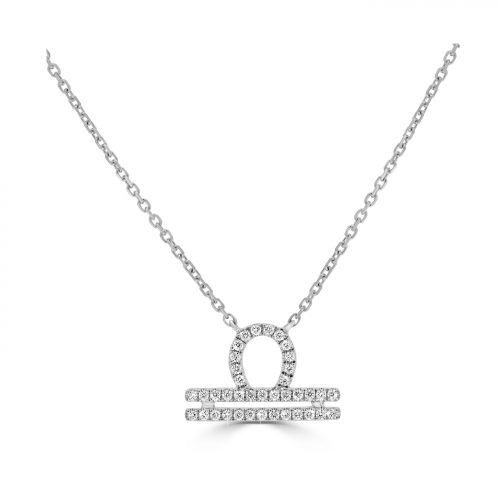 Libra Diamond Necklace