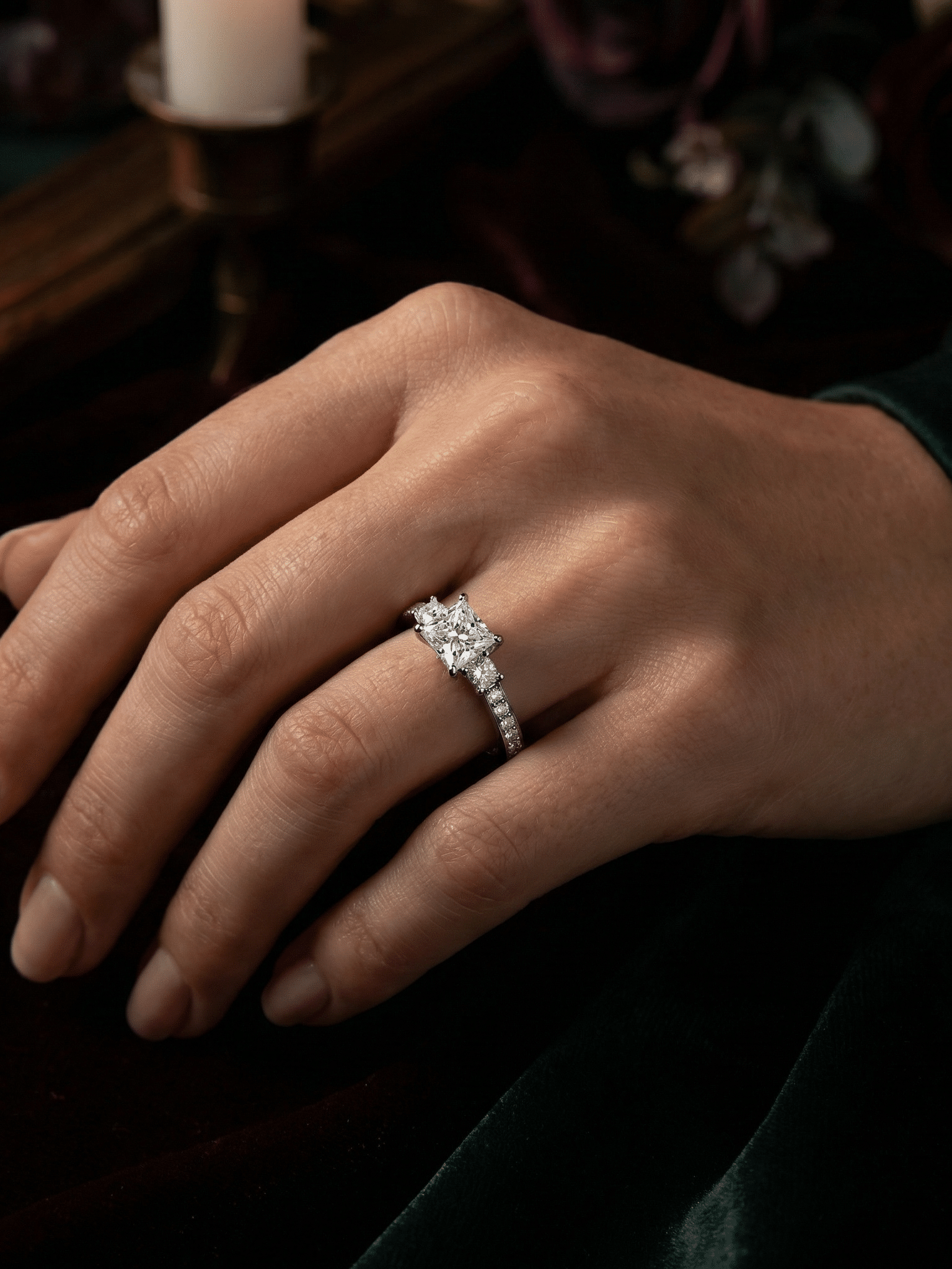 Classic Round Solitaire Donut 1.00 Ct