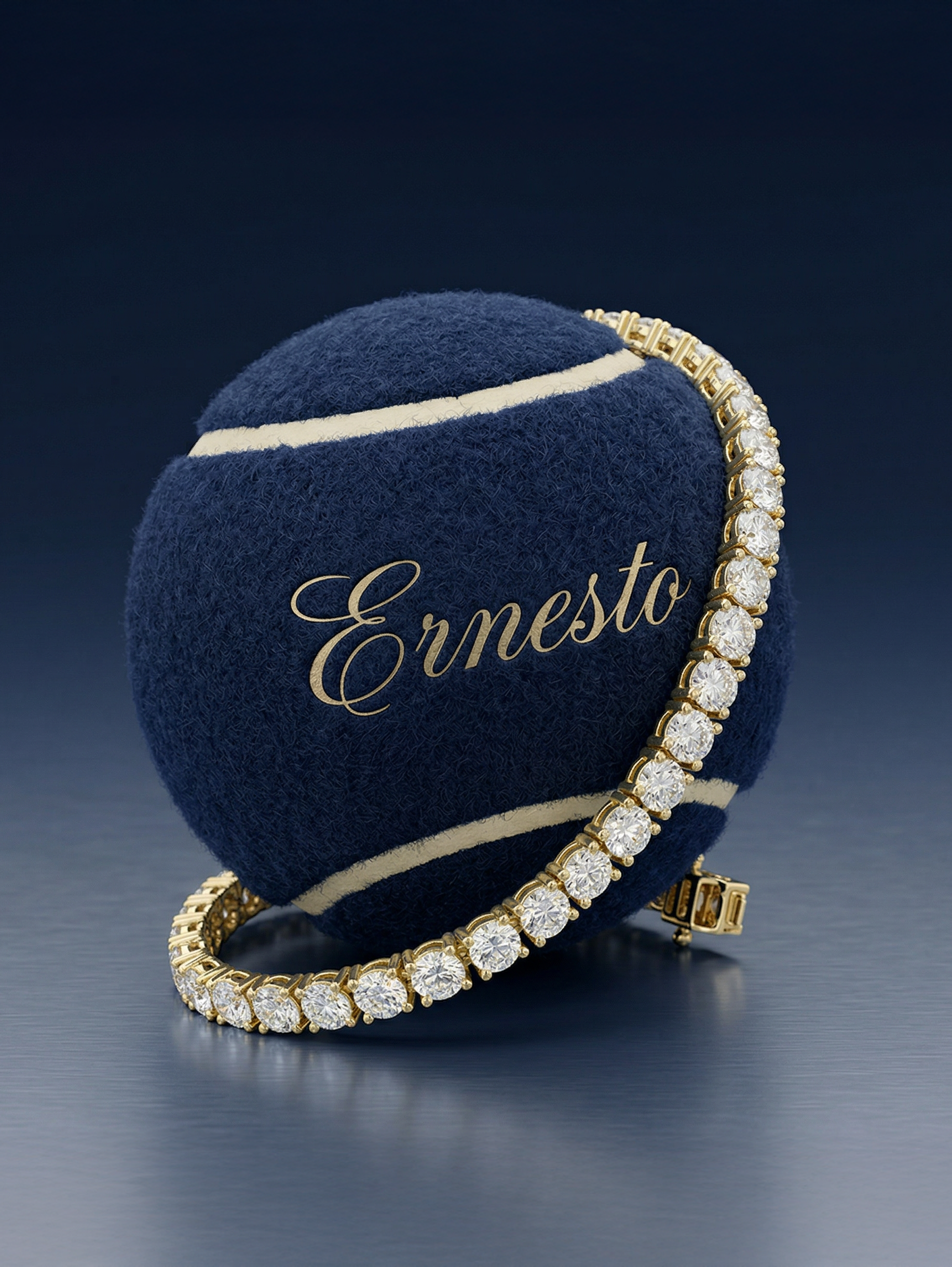 18ct White Gold Diamond Tennis Bracelet …