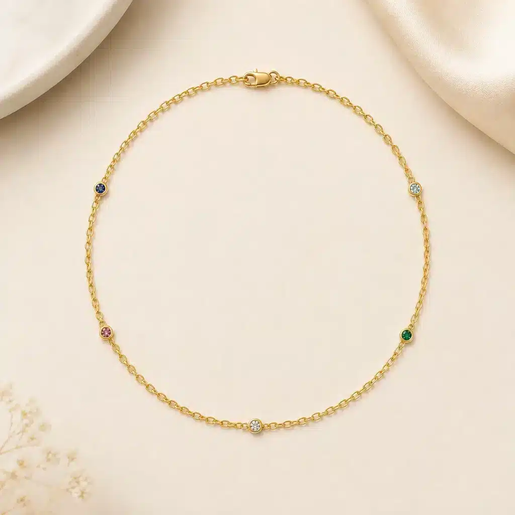 5 Birthstones Bracelet