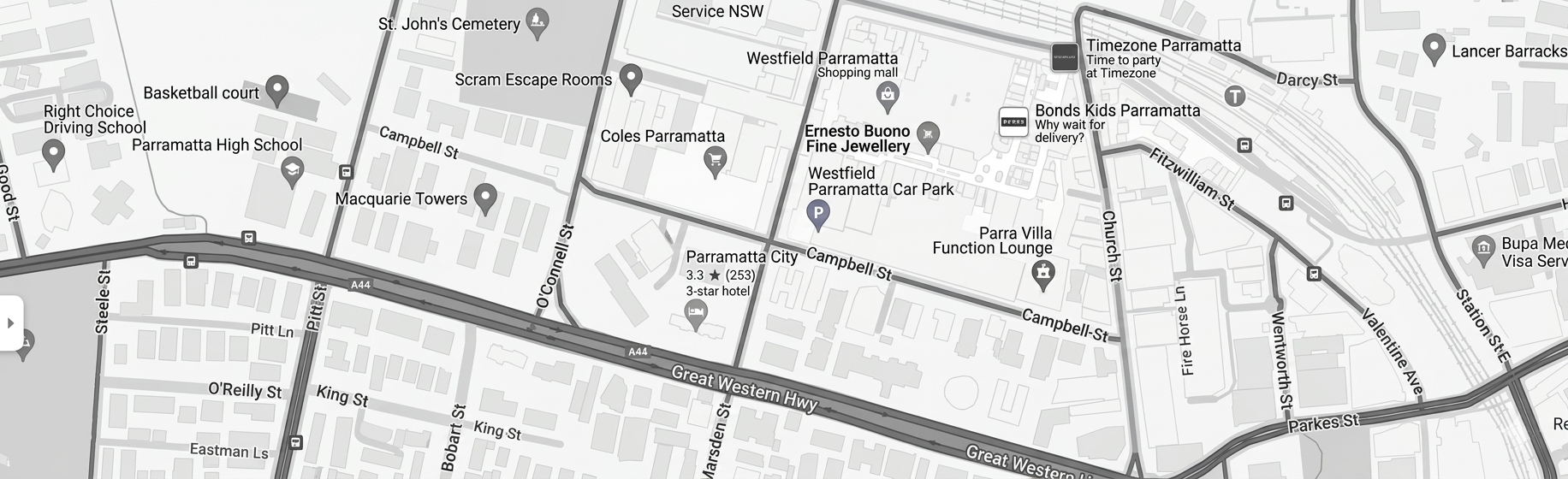 Google Map Terrain
