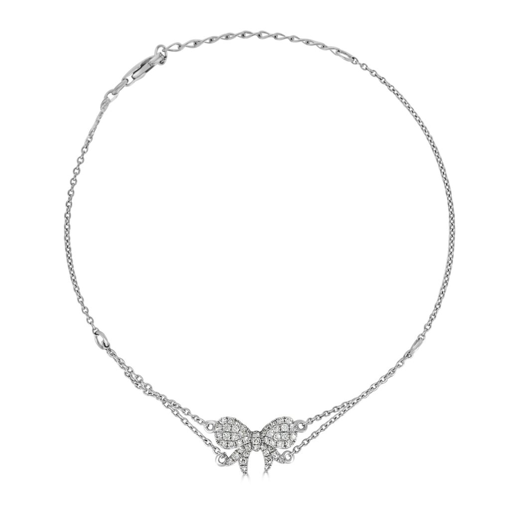 Bow Diamond Bracelet
