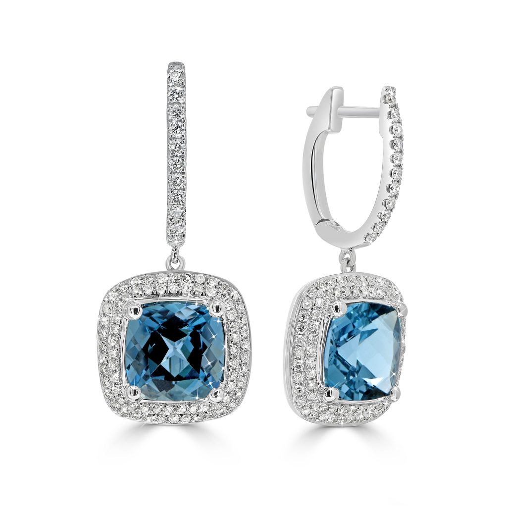 London Blue Topaz Earrings