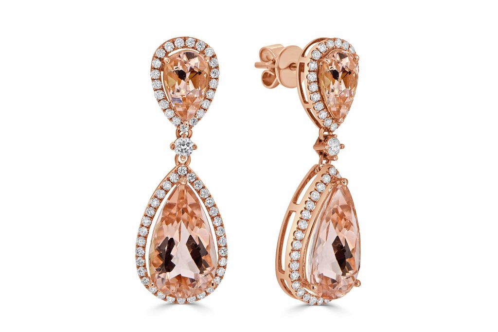Morganite Earrings