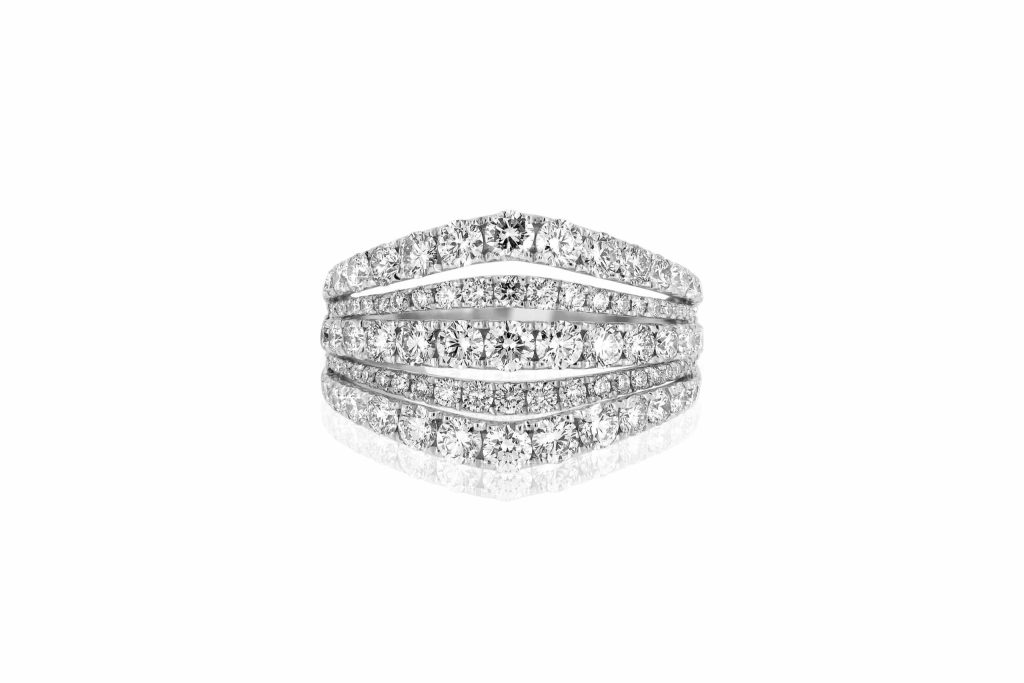 Round Diamond Dress Ring