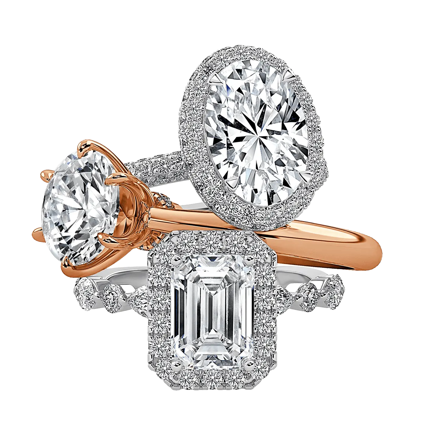 Diamond Rings Australia | Platinum & Gold Diamond Rings