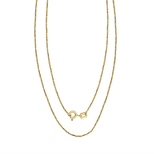 18Kt Tube Link Chain 2.9 Gr