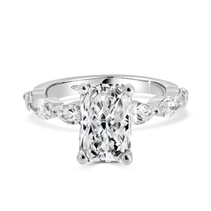 Radient Cut Engagement Ring
