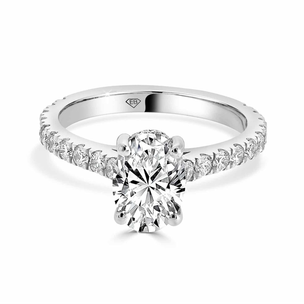 Oval Cut Diamond Engagement Ring