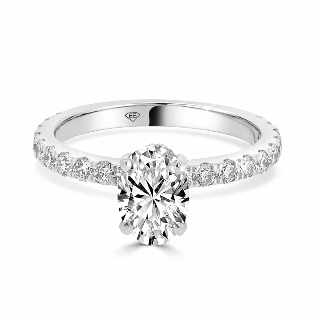Oval Cut Diamond Engagement Ring