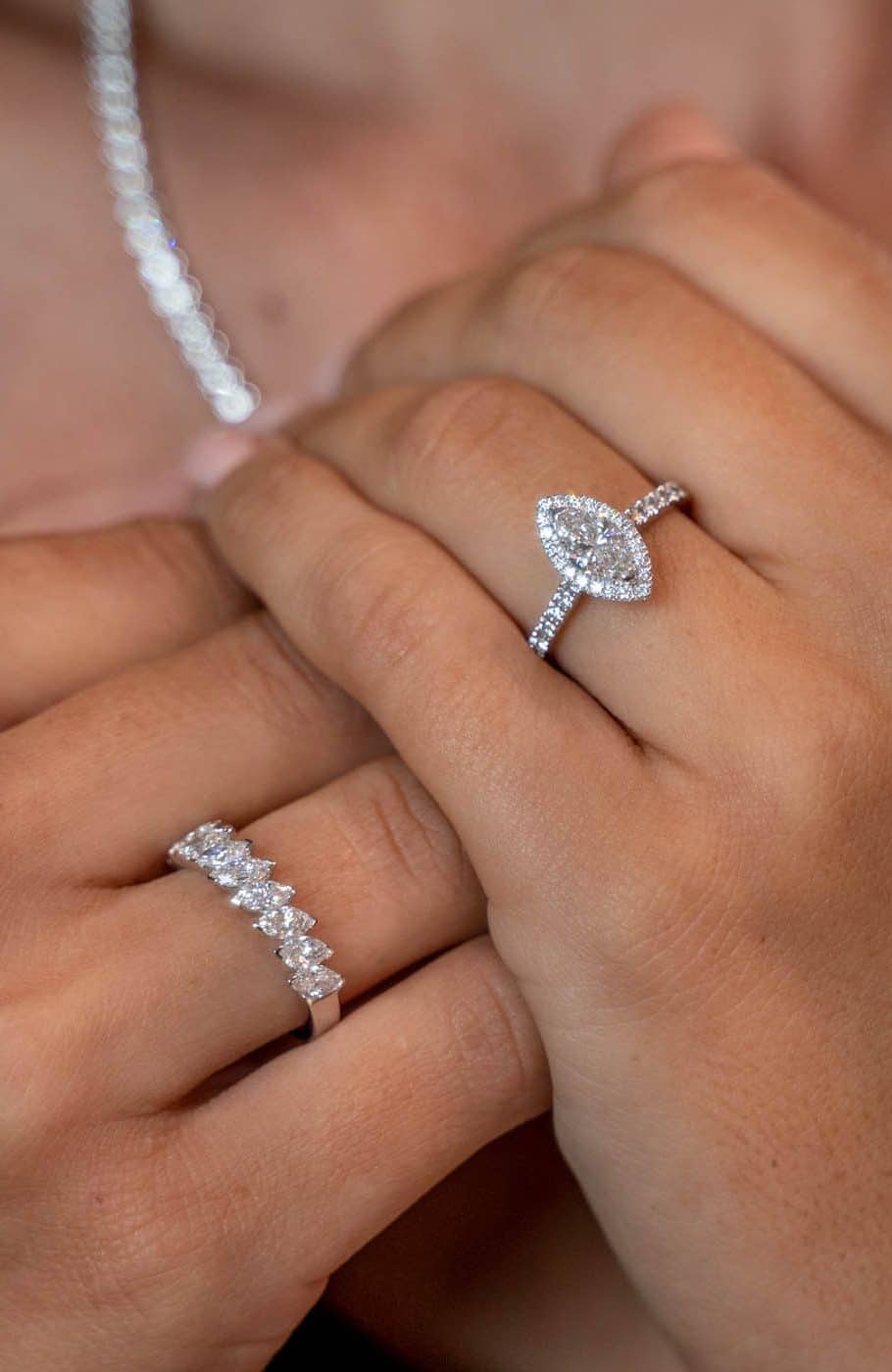 Diamond engagement rings