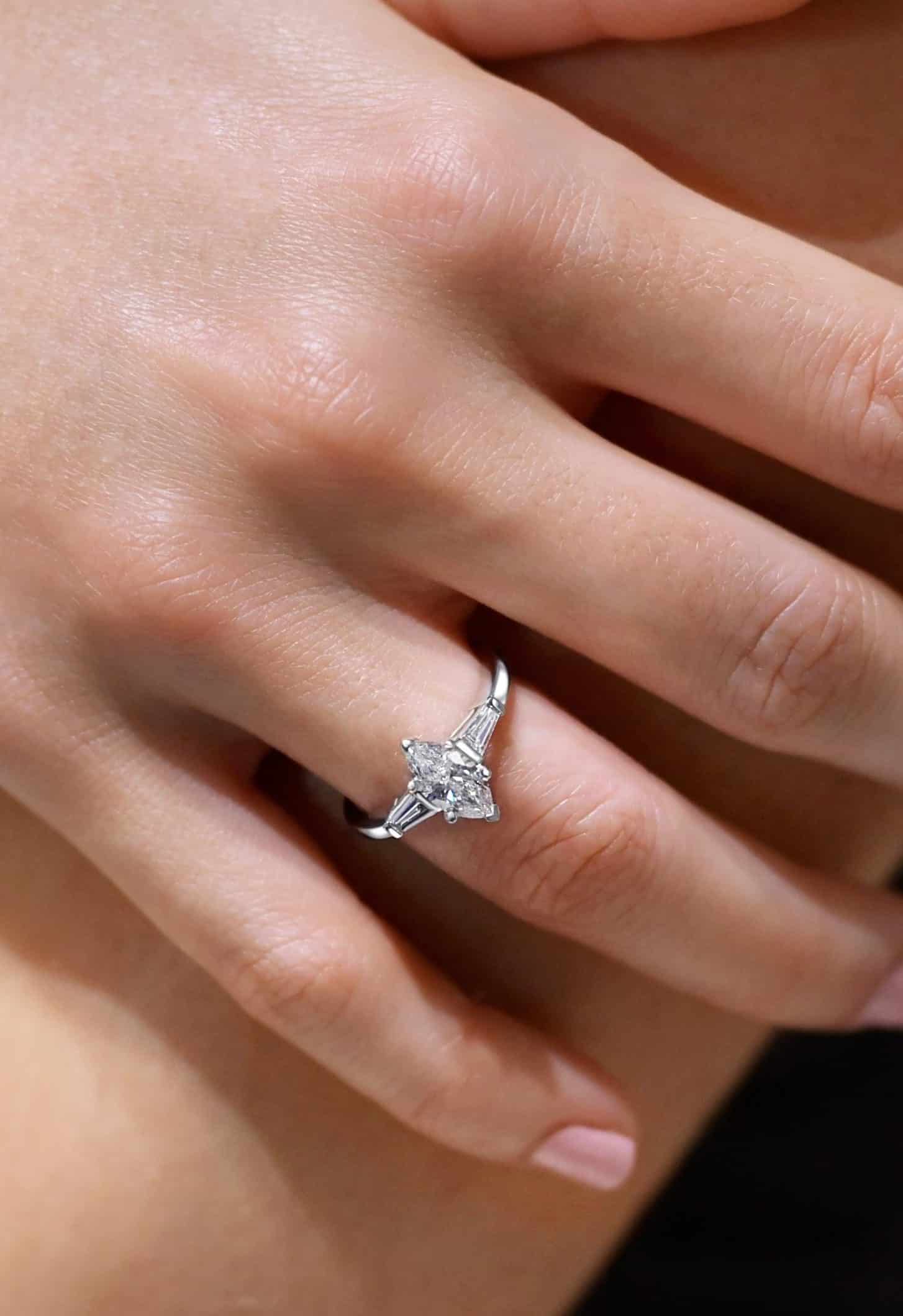 Marquise Diamond Ring
