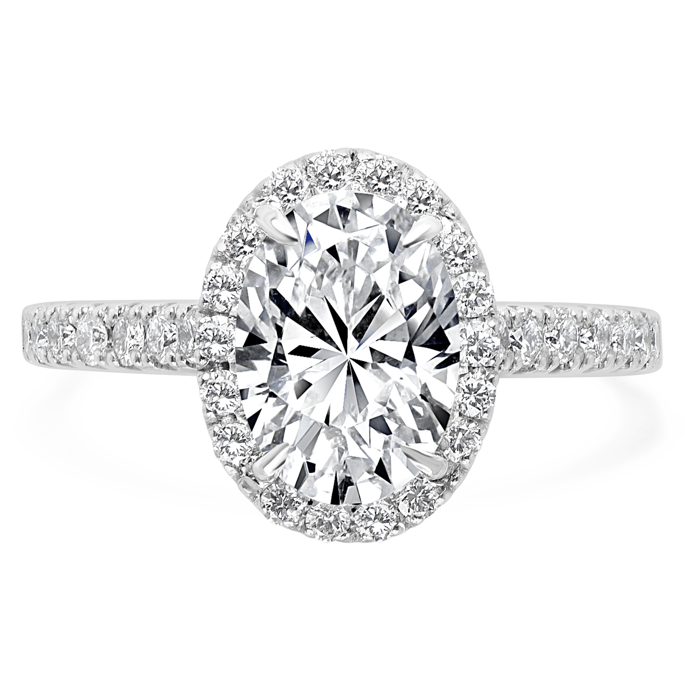 3 carat lab diamond engagement ring