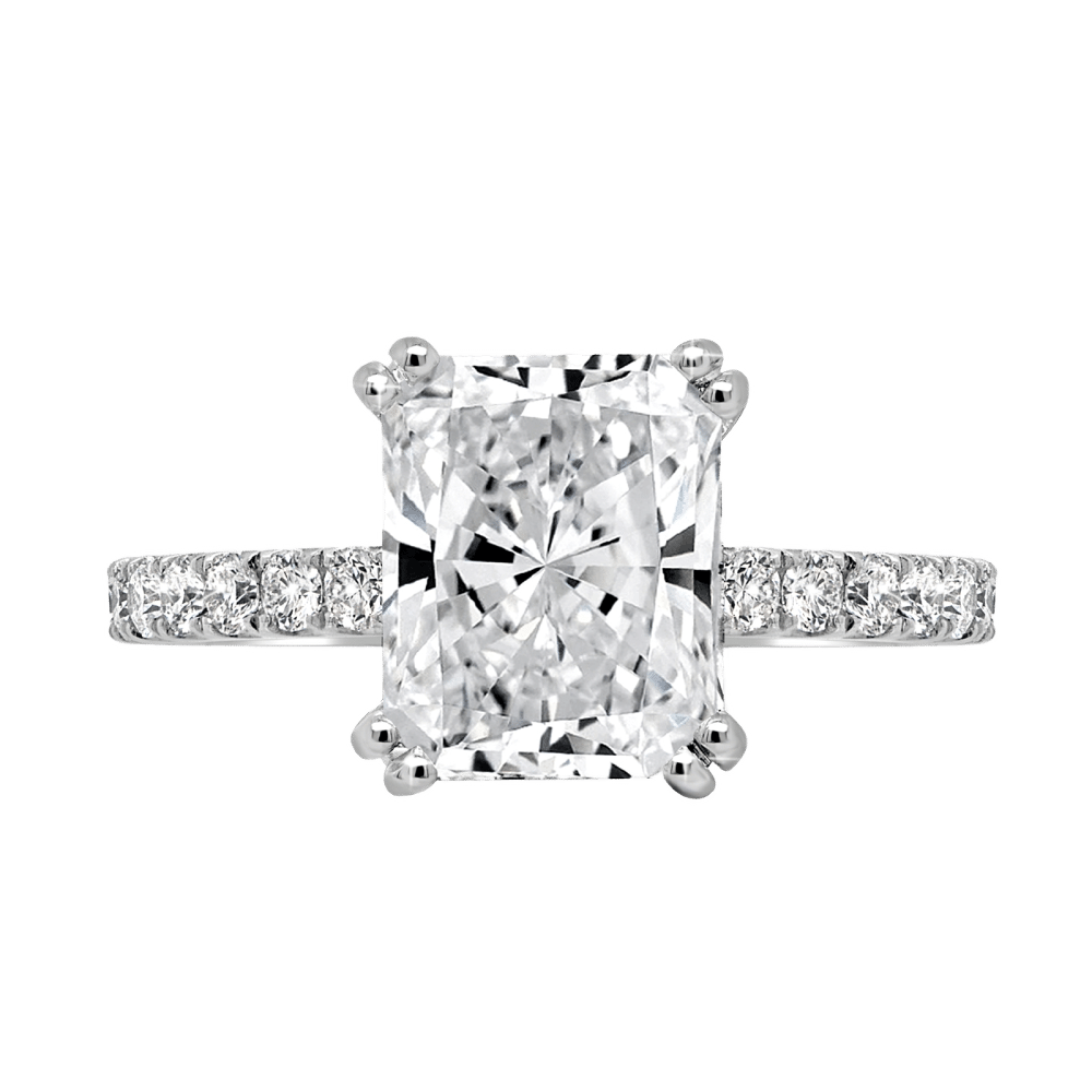 3 carat lab diamond engagement ring
