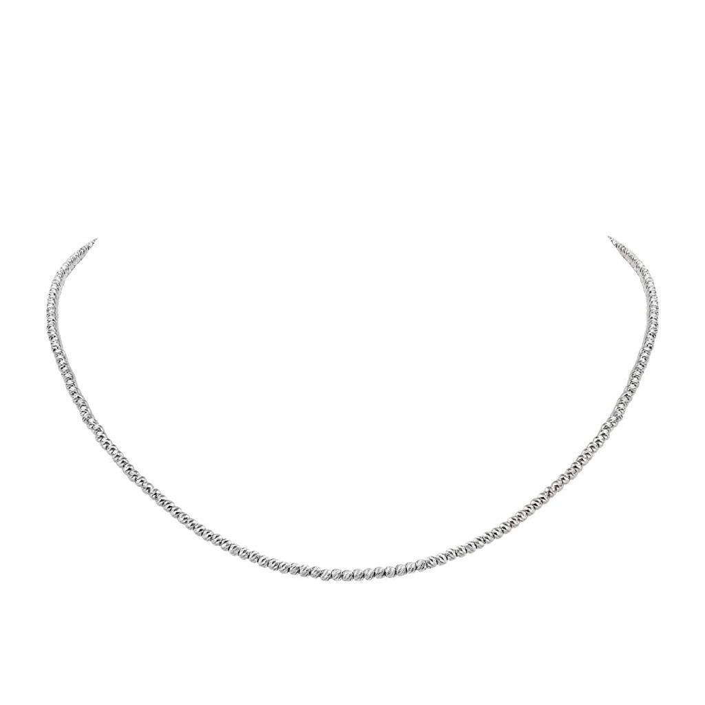 Elegant 18kt white gold necklace by Ernesto Buono Fine Jewellery