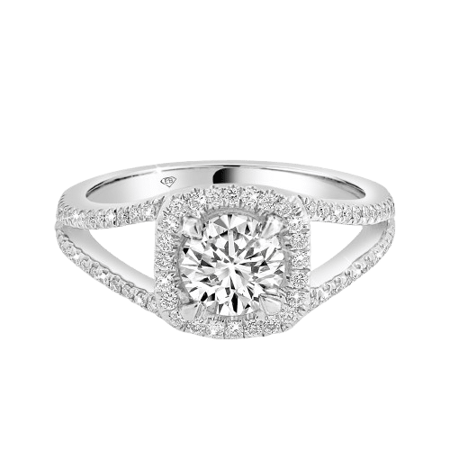 Split Ring Engagement Rings Collection