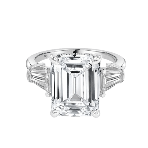 Three Stone Engagement Rings Collection