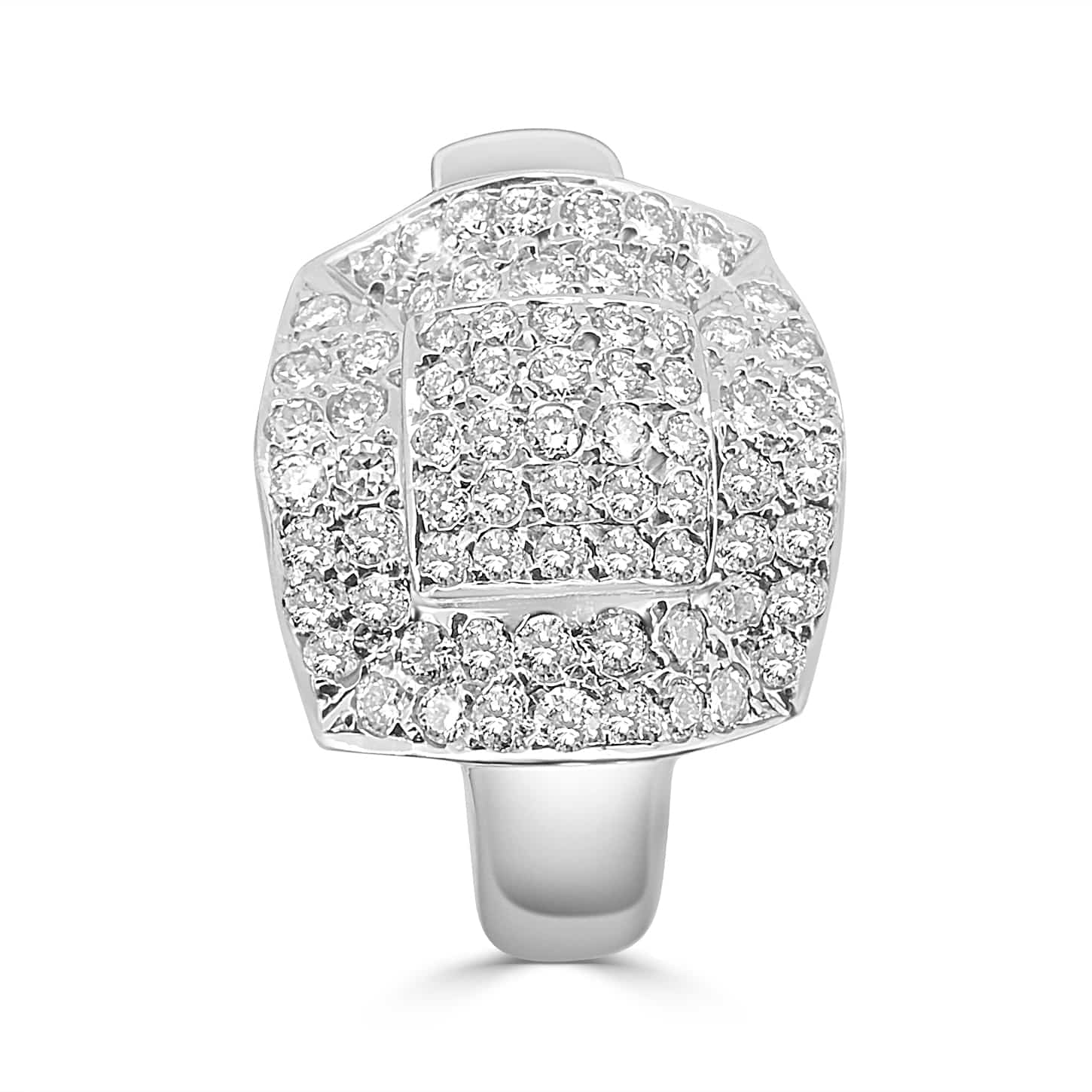 Pavé diamond dress ring