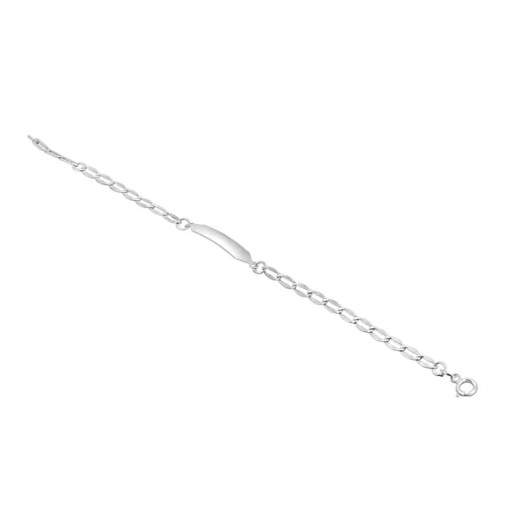 18kt gold chain bracelet