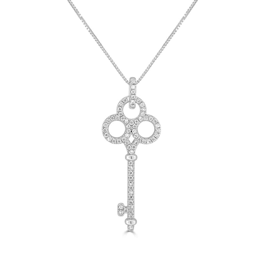 Diamond pendant key design