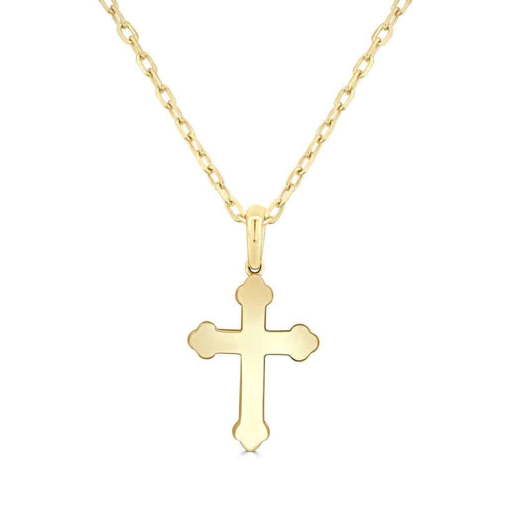 Orthodox cross pendant