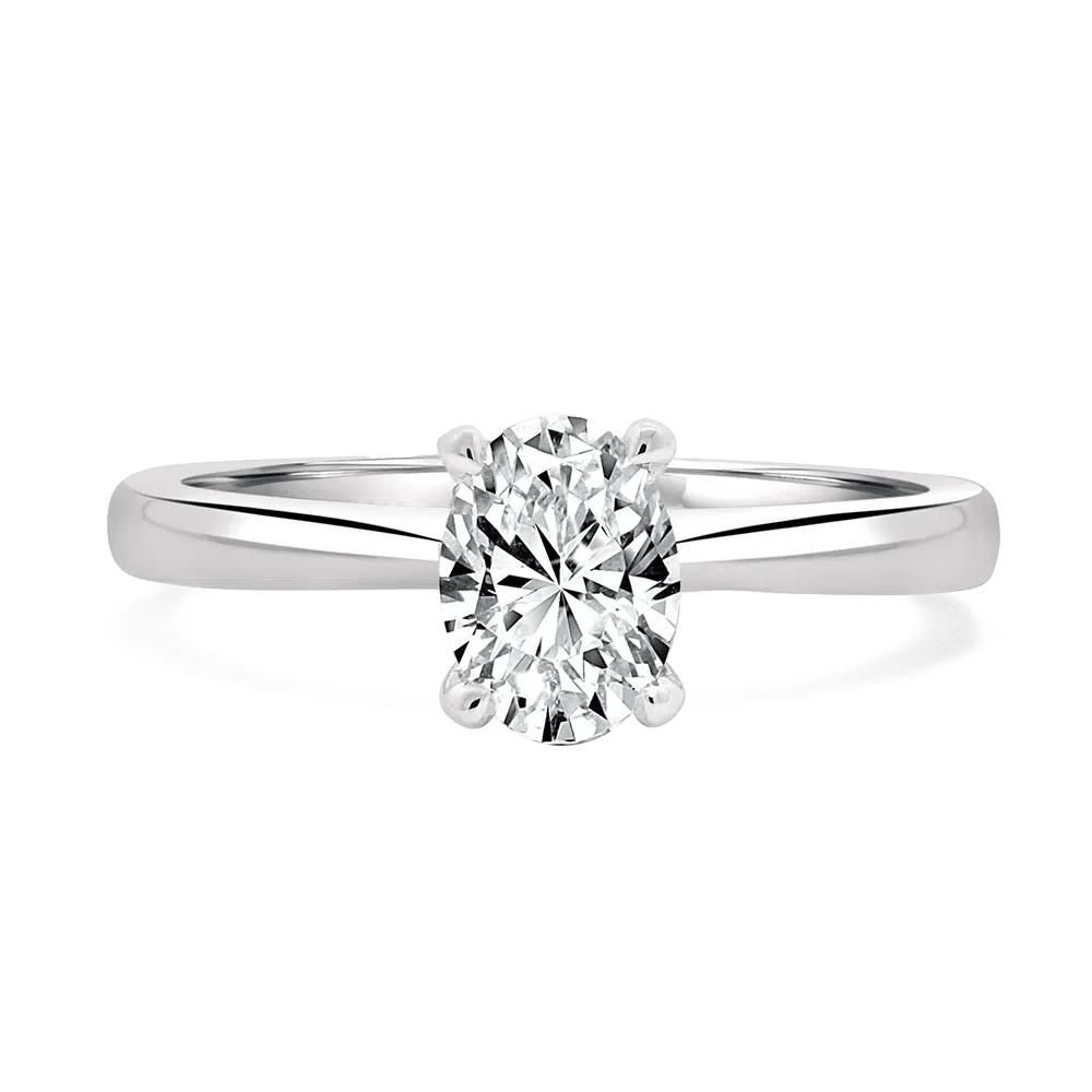 1/2 carat natural diamond engagement ring