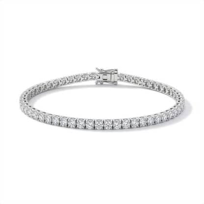 Diamond Tennis Bracelet in White Gold