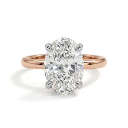 oval diamond engagement ring