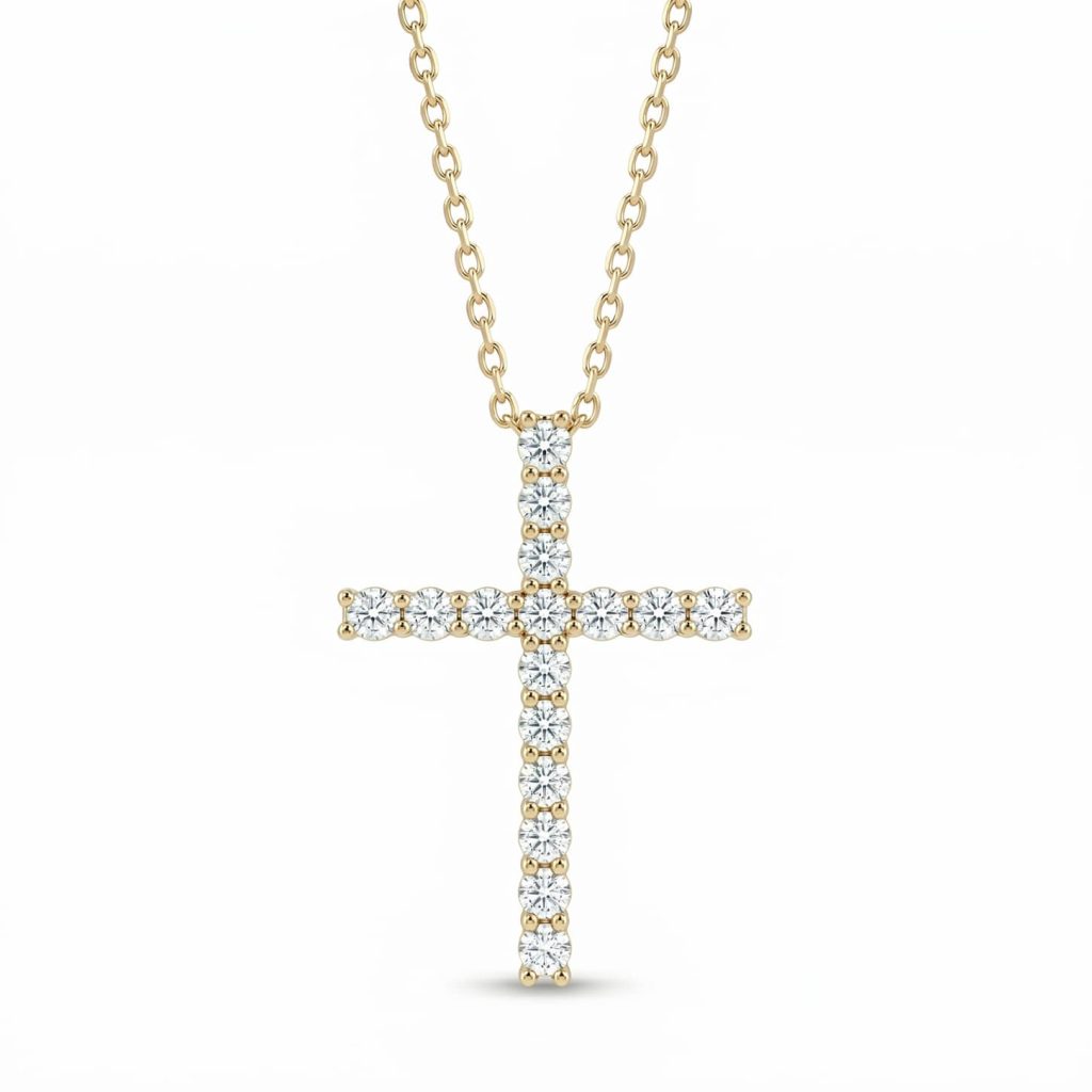 Diamond Cross Pendant