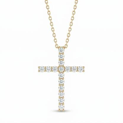 Diamond Cross Pendant