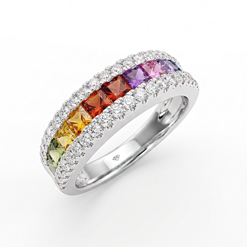 Multi Coloured Ring