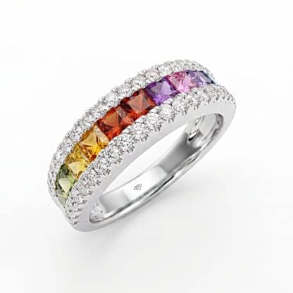 Multi Coloured Ring