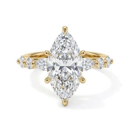 marquise diamond engagement ring