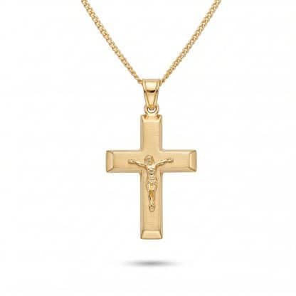 Yellow Gold Crucifix