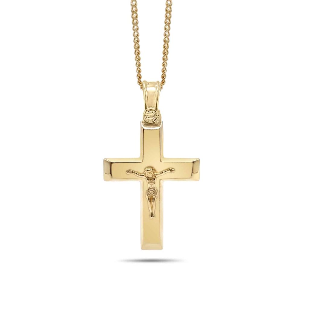 Yellow Gold Crucifix