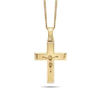 Yellow Gold Crucifix
