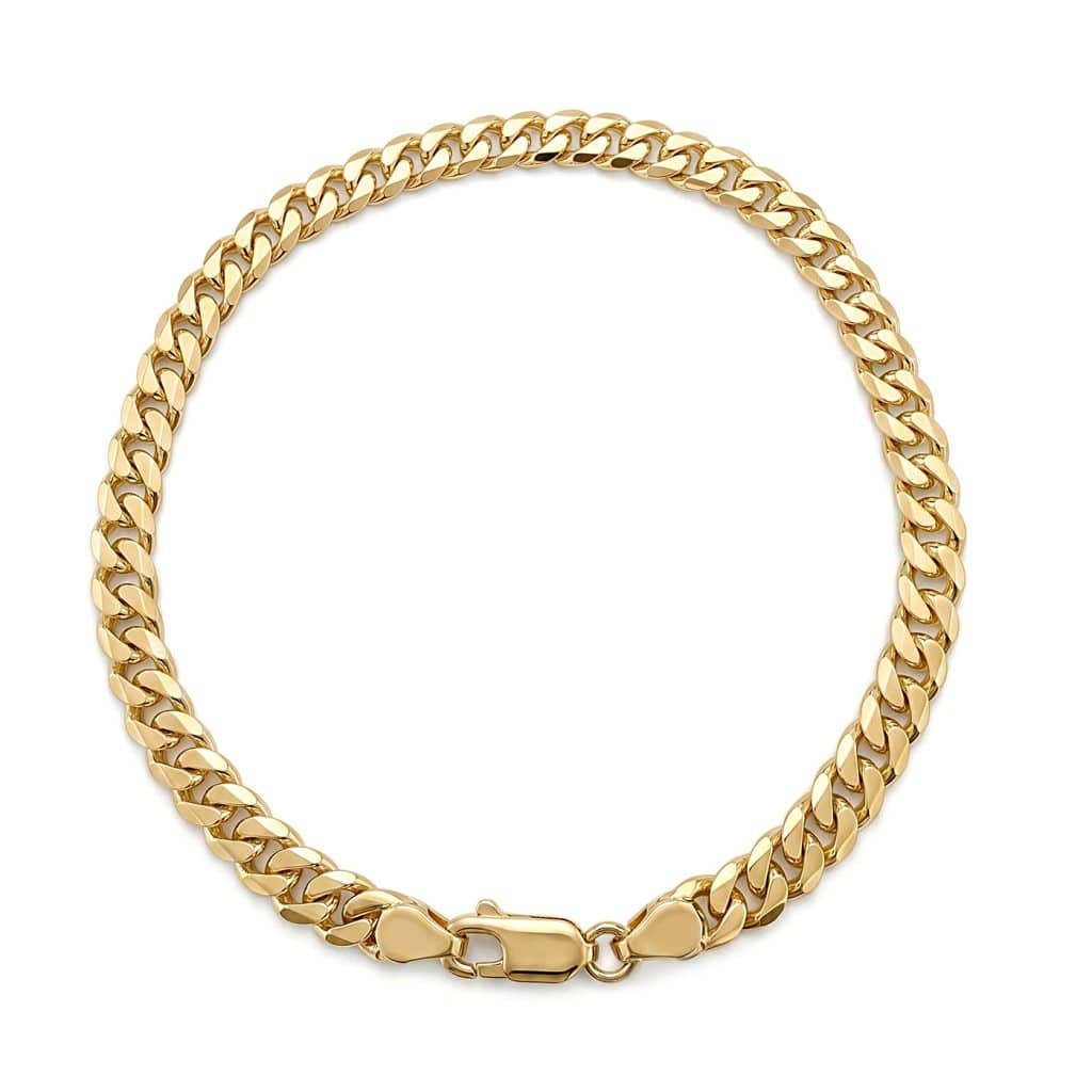 Mens gold bracelet