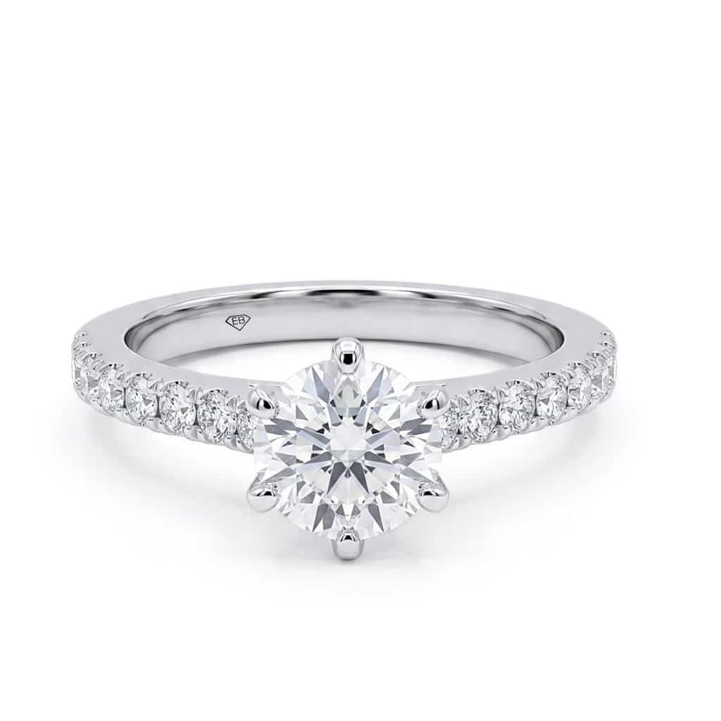 Diamond engagement ring