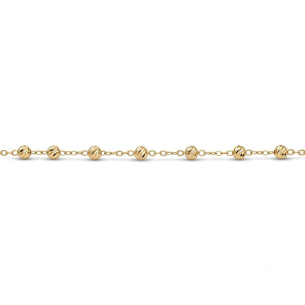 Gold Ball Bracelet