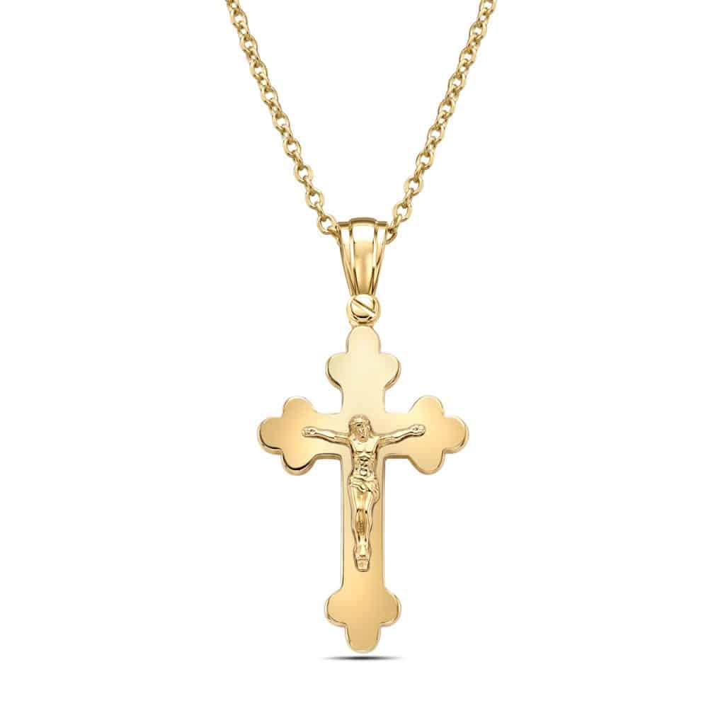 Orthodox crucifix pendant