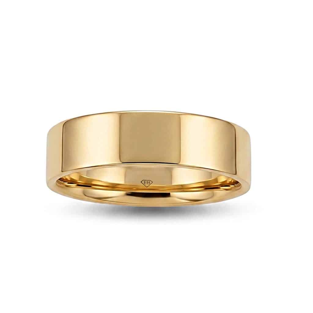 Gold wedding band